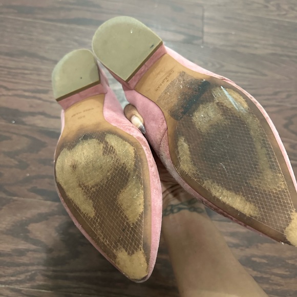 Cole Haan Women suede slip on pointy Mules - Picture 6 of 8